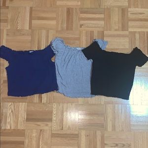 Off the shoulder tops